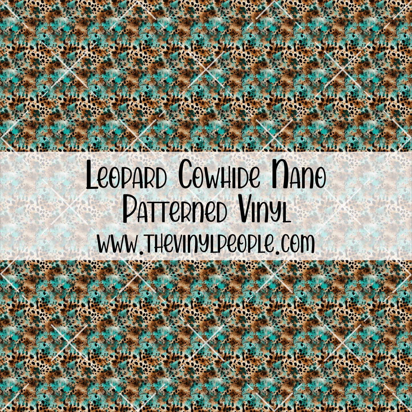 Leopard Cowhide Patterned Vinyl