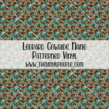 Leopard Cowhide Patterned Vinyl