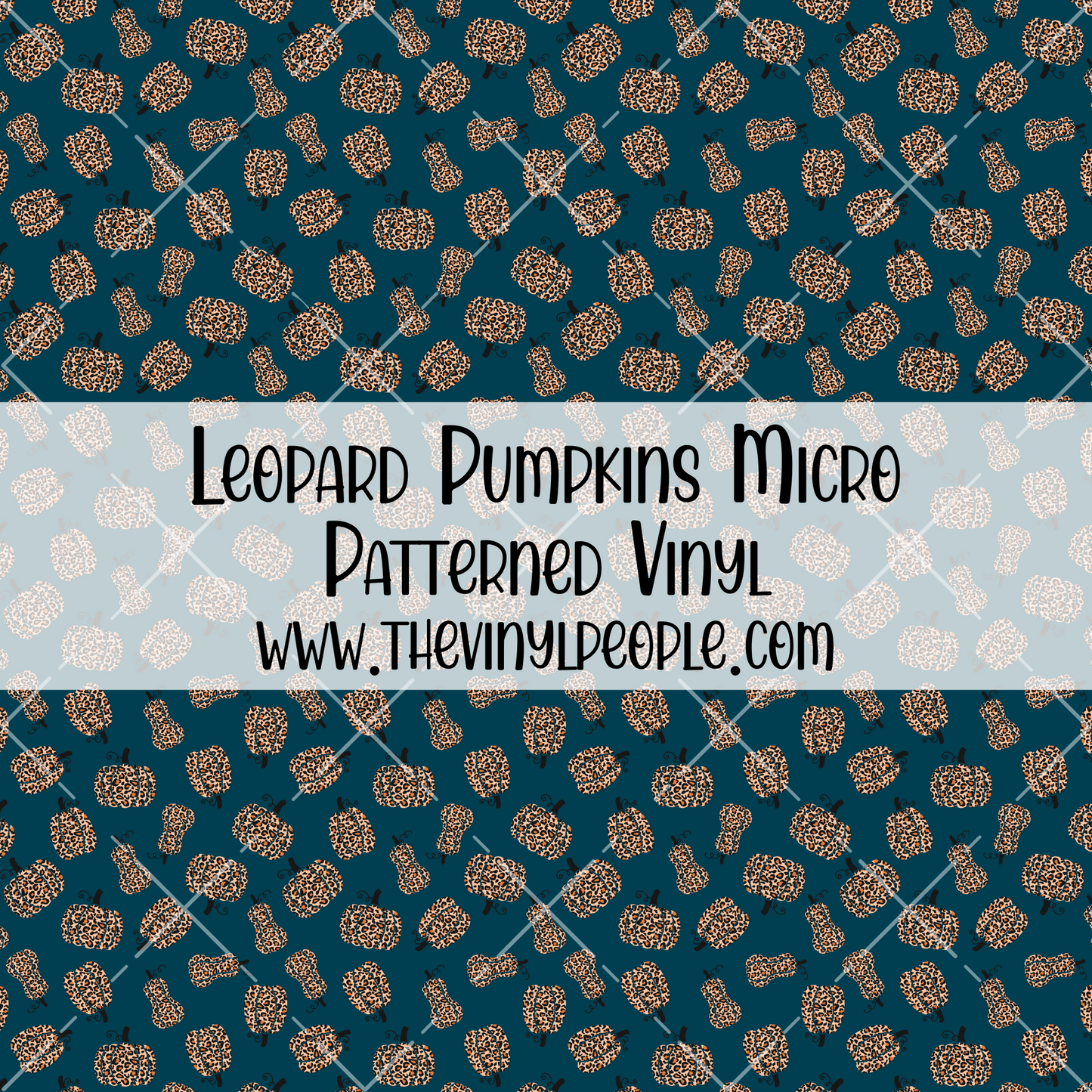 Leopard Pumpkins Patterned Vinyl