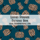 Leopard Pumpkins Patterned Vinyl