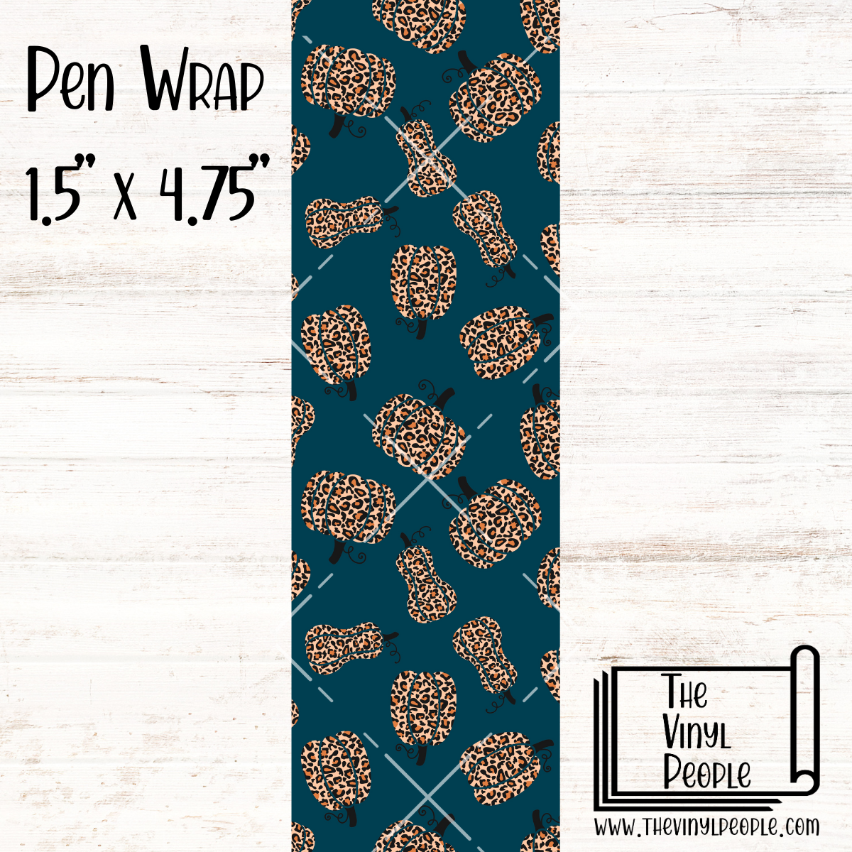 Leopard Pumpkins Pen Wrap