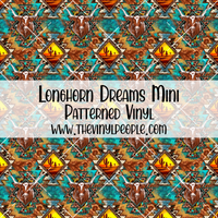 Longhorn Dreams Patterned Vinyl