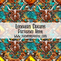 Longhorn Dreams Patterned Vinyl