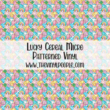 Lucky Cereal Patterned Vinyl