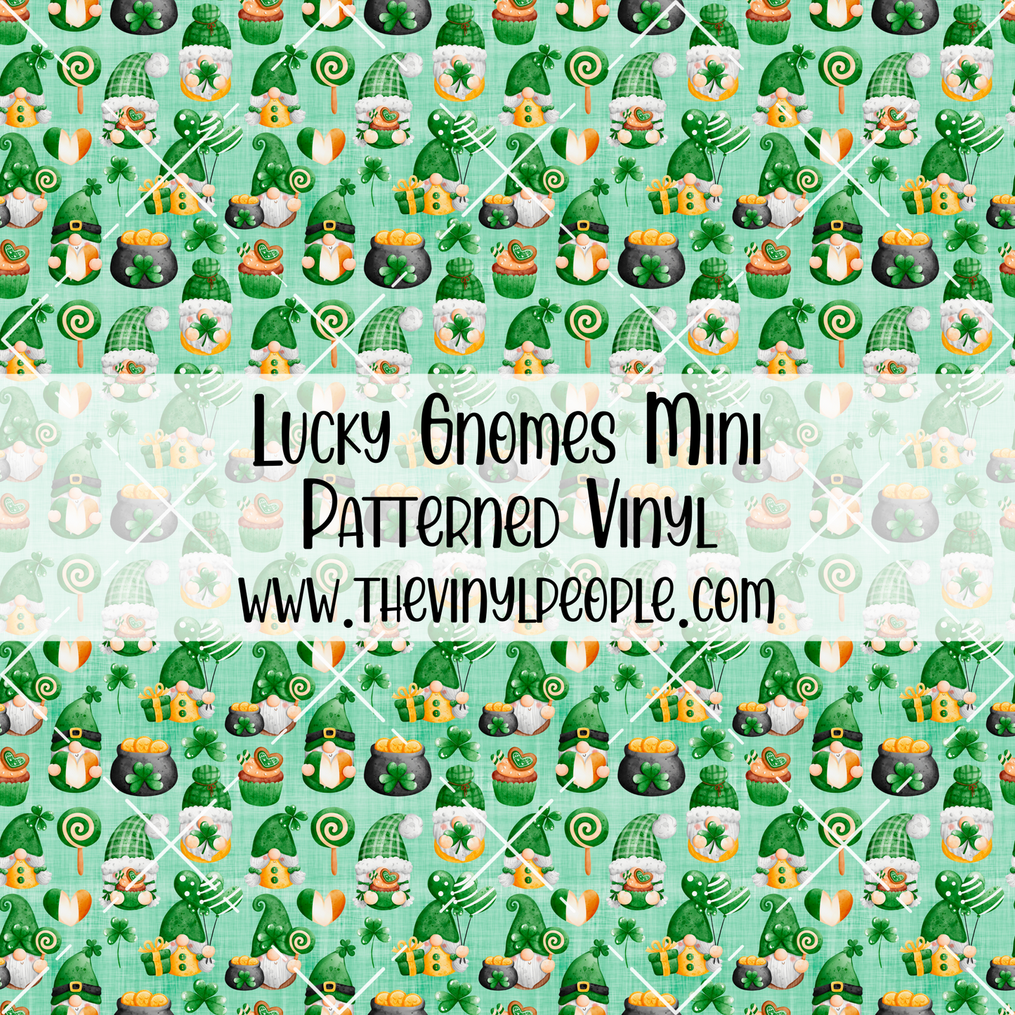 Lucky Gnomes Patterned Vinyl