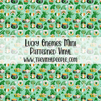 Lucky Gnomes Patterned Vinyl