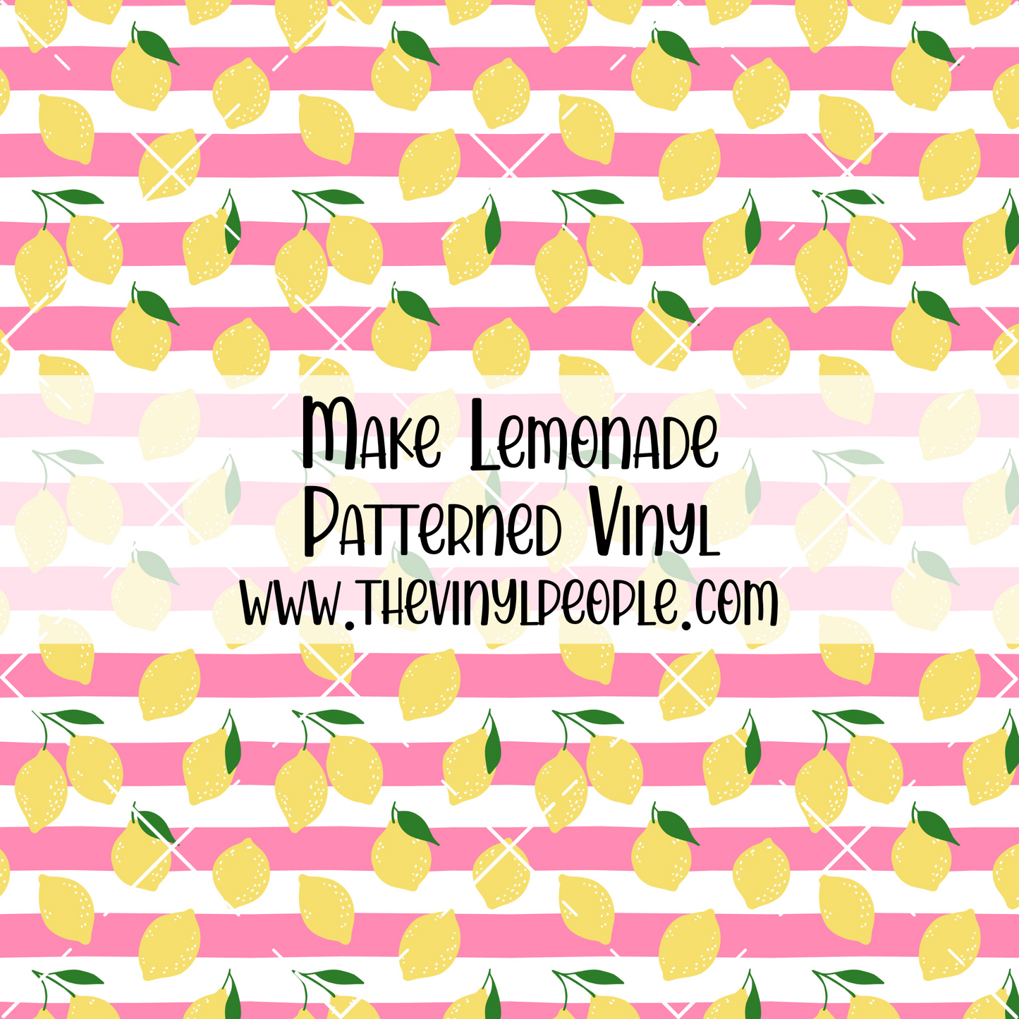 Make Lemonade Patterned Vinyl