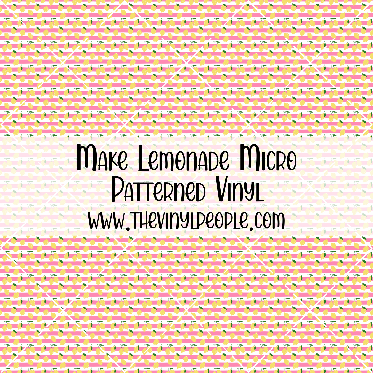 Make Lemonade Patterned Vinyl