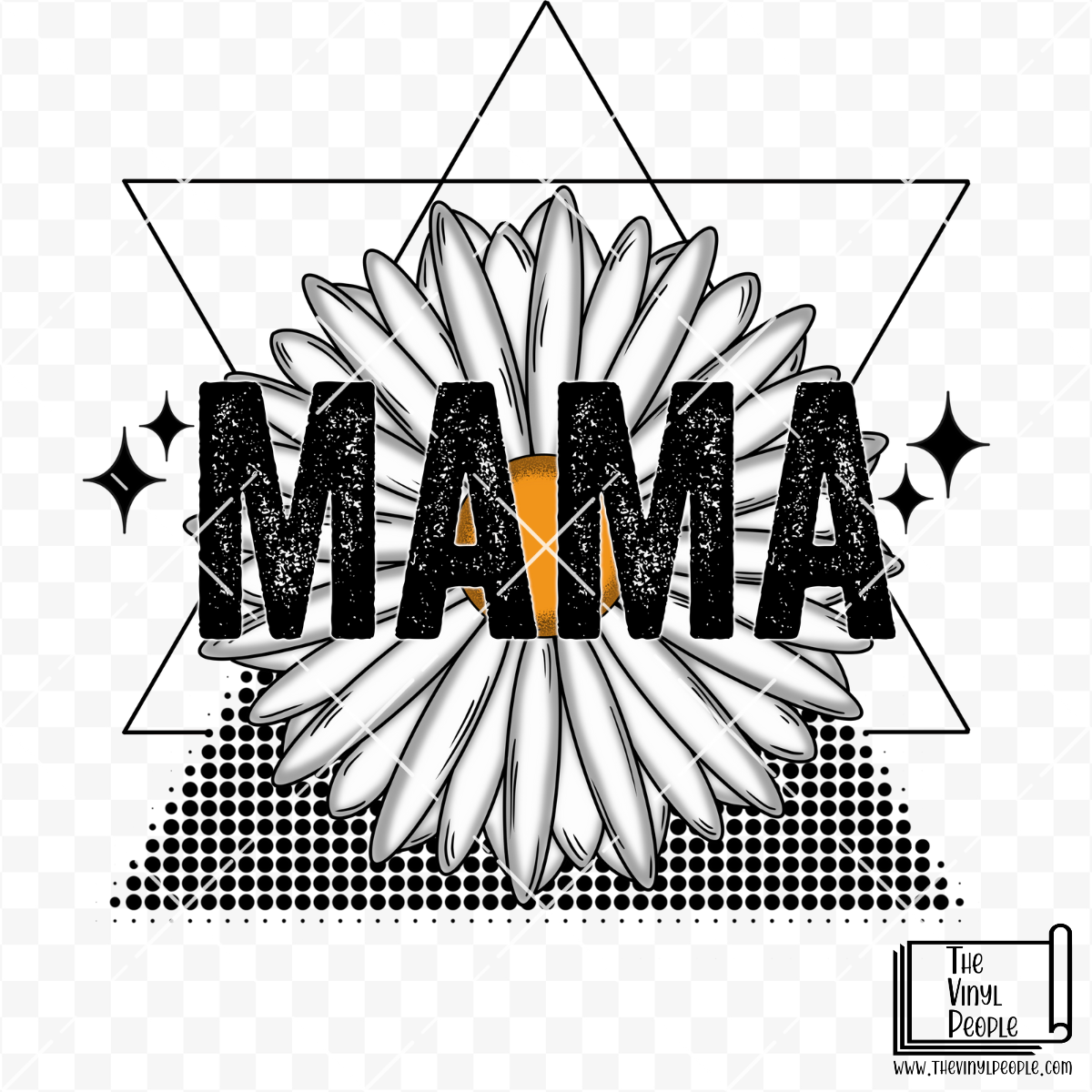 Daisy Mama/Mini/Nana/Mimi Vinyl Decal