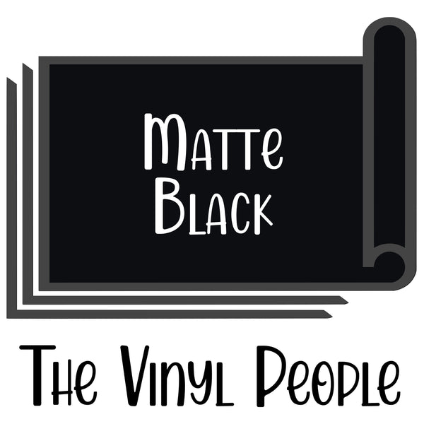 Matte Black StarCraft HD Permanent Adhesive Vinyl