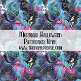 Mermaid Halloween Patterned Vinyl