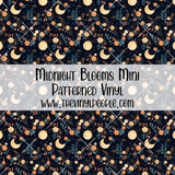 Midnight Blooms Patterned Vinyl