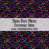 Neon Bats Patterned Vinyl