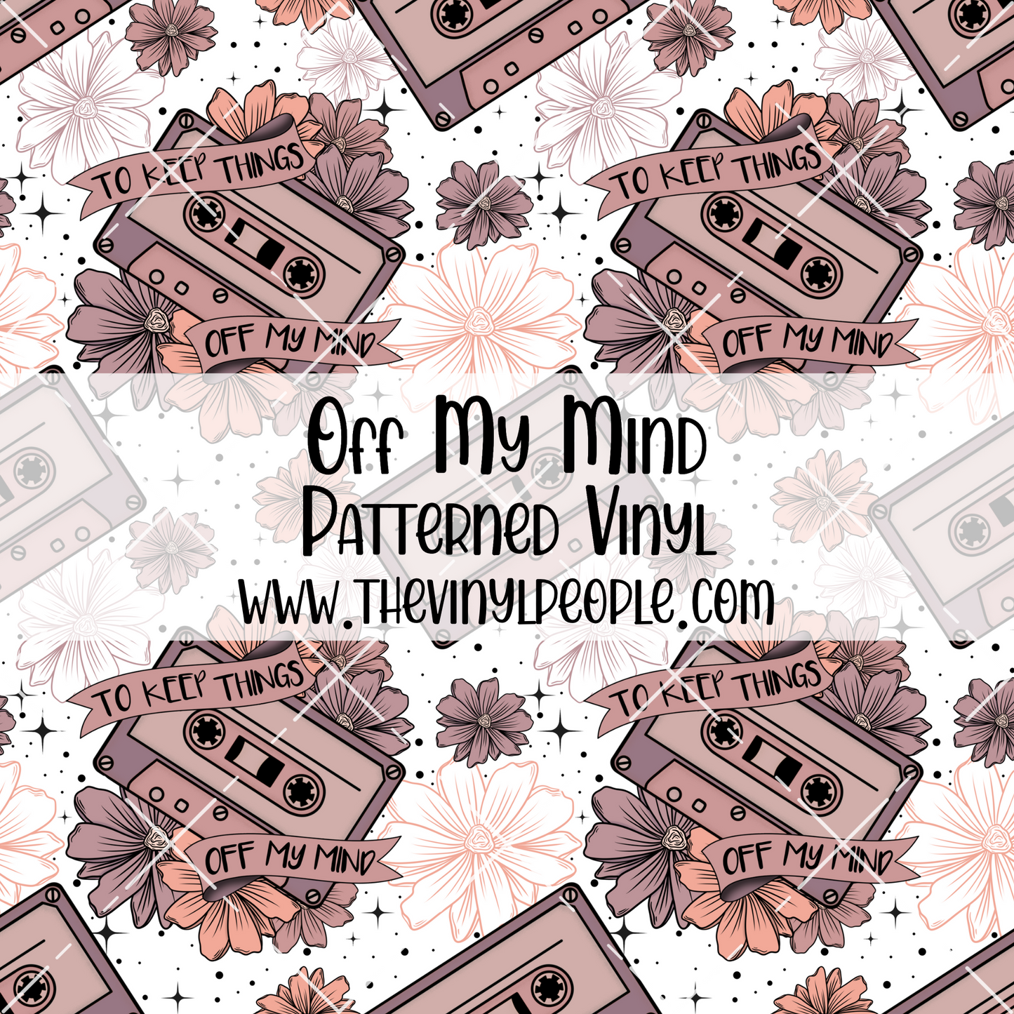 Off My Mind Patterned Vinyl