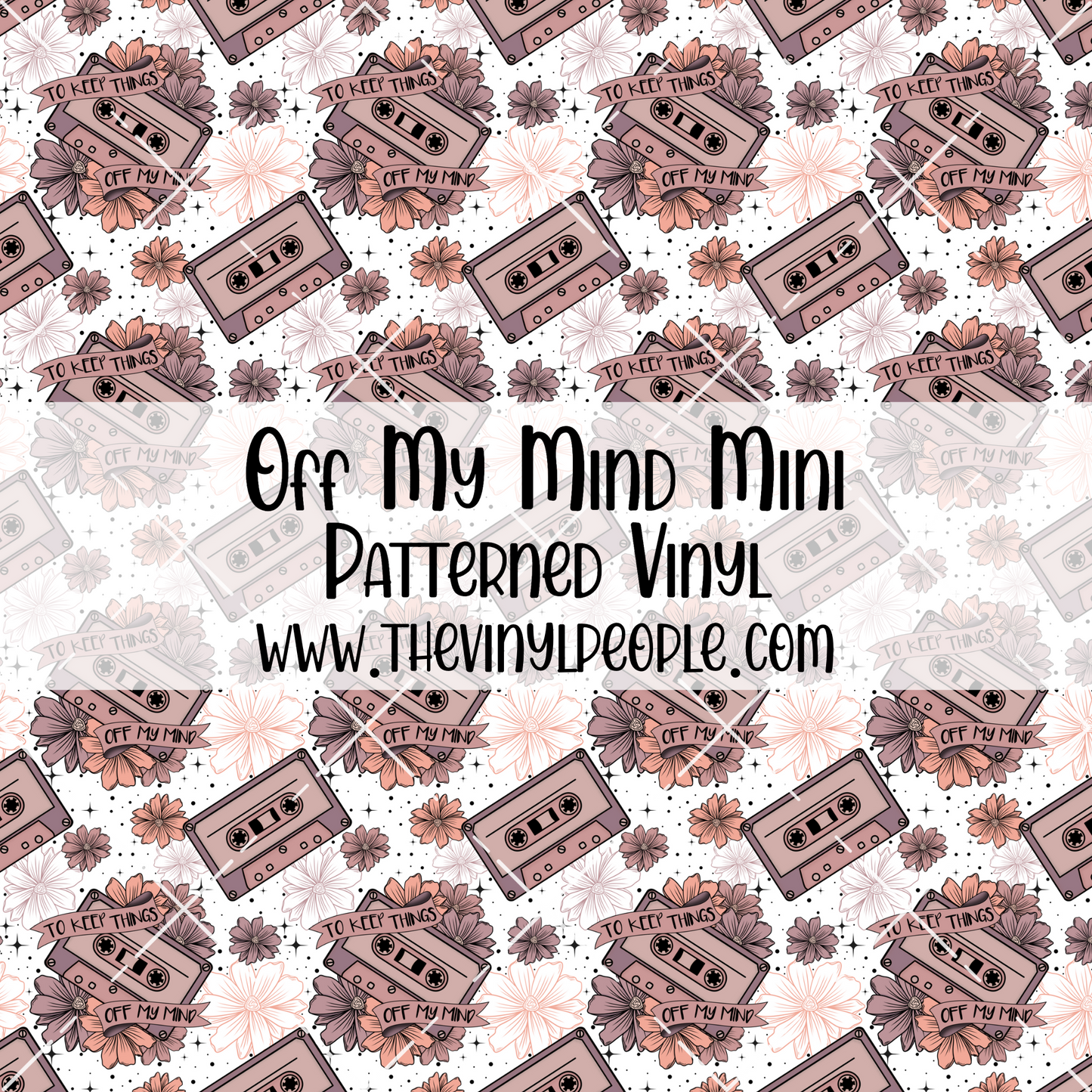Off My Mind Patterned Vinyl
