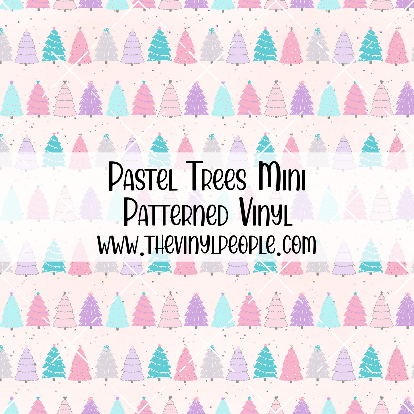 Pastel Trees Patterned Vinyl
