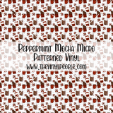 Peppermint Mocha Patterned Vinyl