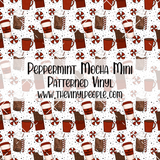 Peppermint Mocha Patterned Vinyl