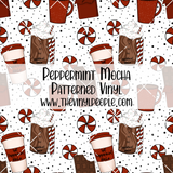 Peppermint Mocha Patterned Vinyl