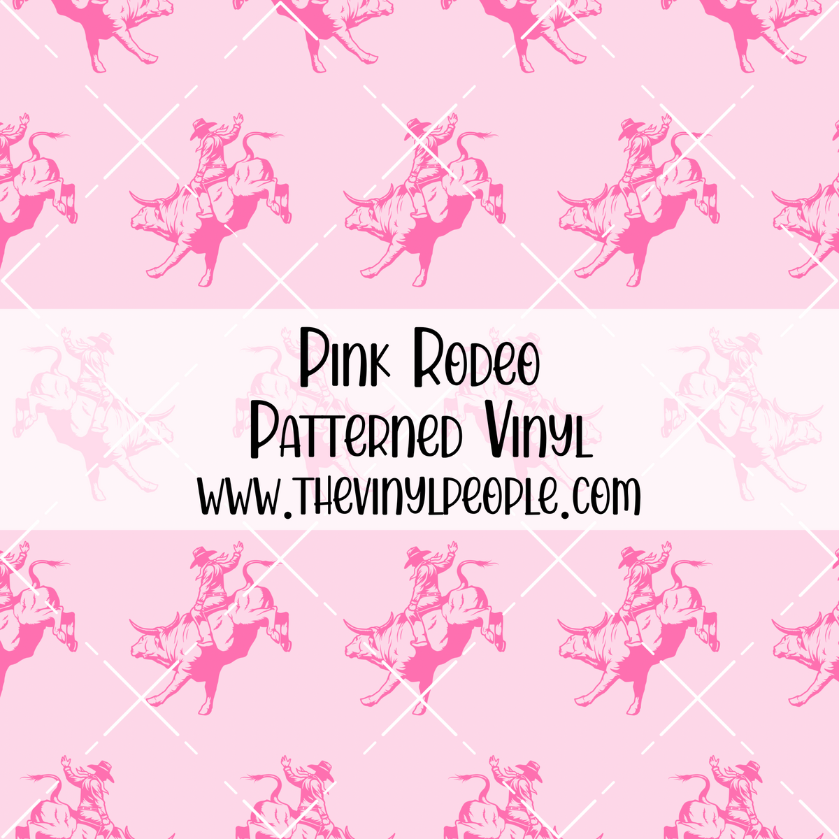 Pink Rodeo Decals Pink Rodeo Patterned Vinyl – TheVinylPeople