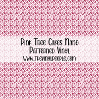 Pink Tree Cakes Patterned Vinyl
