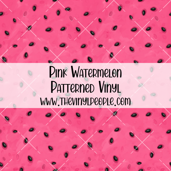 Pink Watermelon Patterned Vinyl