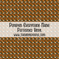 Pumpkin Everything Patterned Vinyl