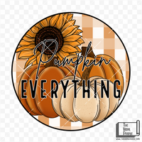 Pumpkin Everything Vinyl Decal