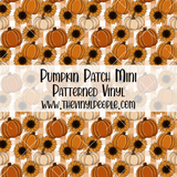 Pumpkin Patch Patterned Vinyl