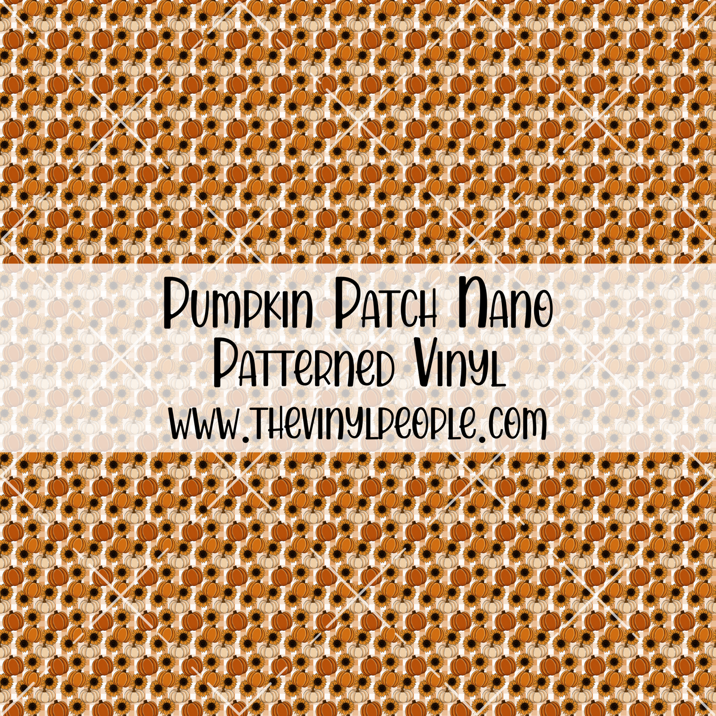 Pumpkin Patch Patterned Vinyl