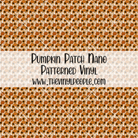 Pumpkin Patch Patterned Vinyl
