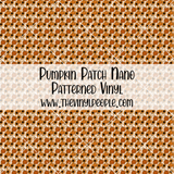 Pumpkin Patch Patterned Vinyl