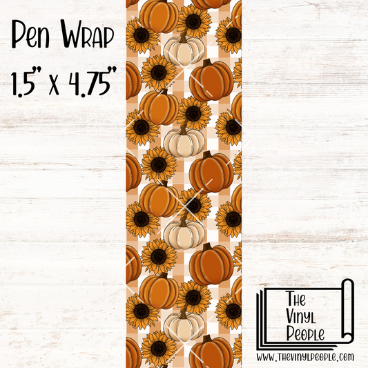 Pumpkin Patch Pen Wrap