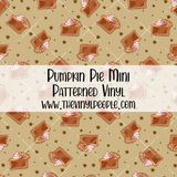 Pumpkin Pie Patterned Vinyl