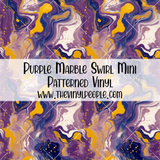 Purple Marble Swirl Patterned Vinyl