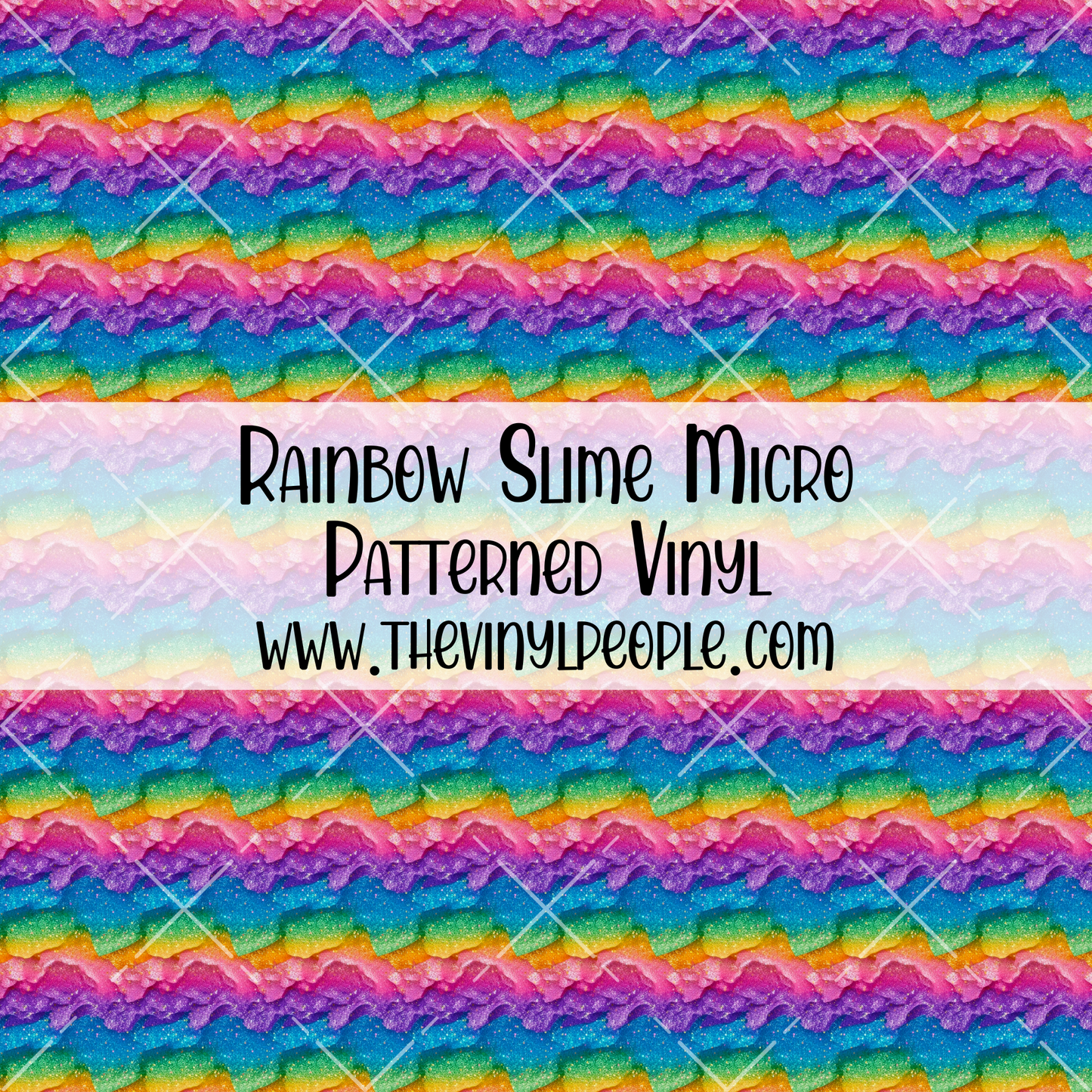 Rainbow Slime Patterned Vinyl