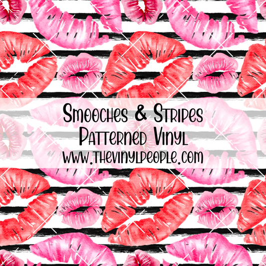 Smooches & Stripes Patterned Vinyl