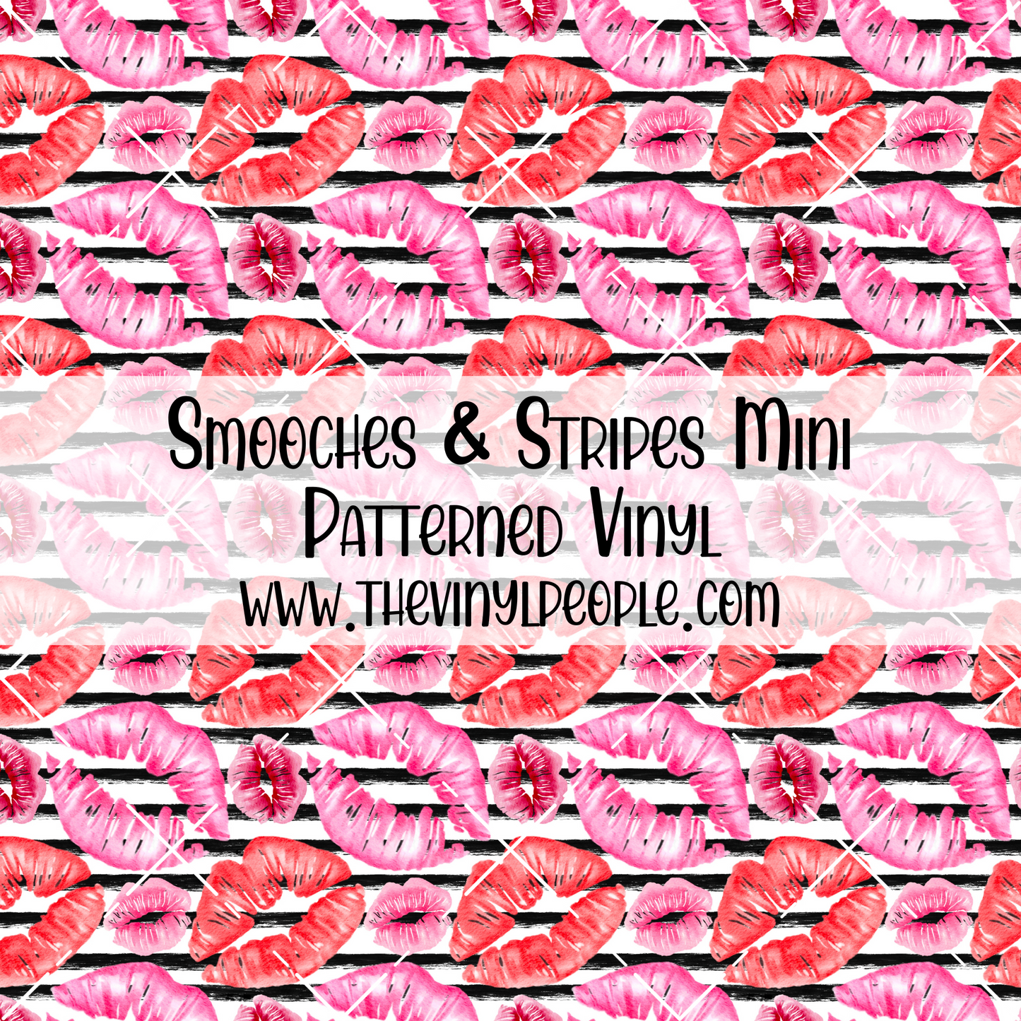 Smooches & Stripes Patterned Vinyl