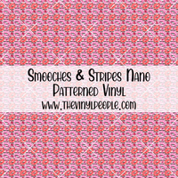 Smooches & Stripes Patterned Vinyl