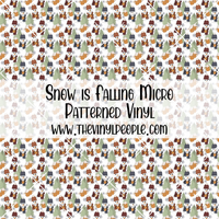 Snow is Falling Patterned Vinyl