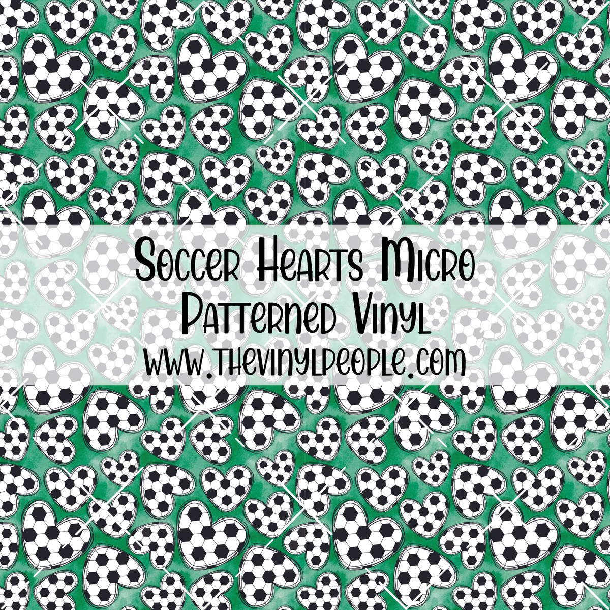 Soccer Pattern Heart Soccer Hearts Patterned Vinyl – TheVinylPeople