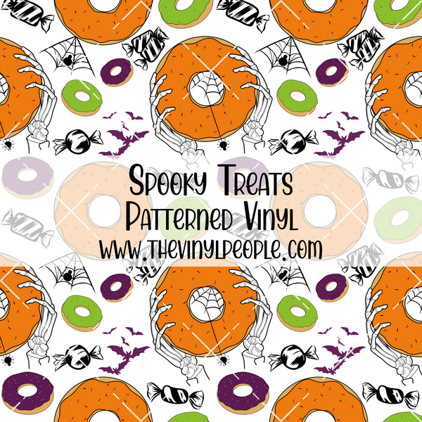 Spooky Treats Patterned Vinyl