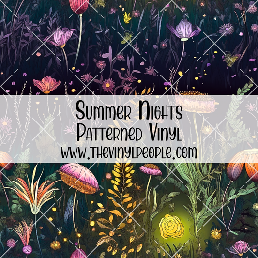 Summer Nights Patterned Vinyl