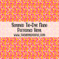 Summer Tie-Dye Patterned Vinyl
