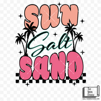 Sun Salt Sand Vinyl Decal