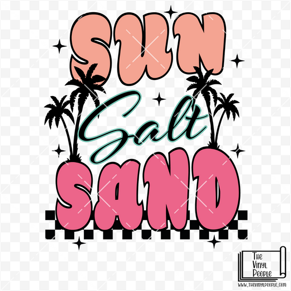 Sun Salt Sand Vinyl Decal – TheVinylPeople