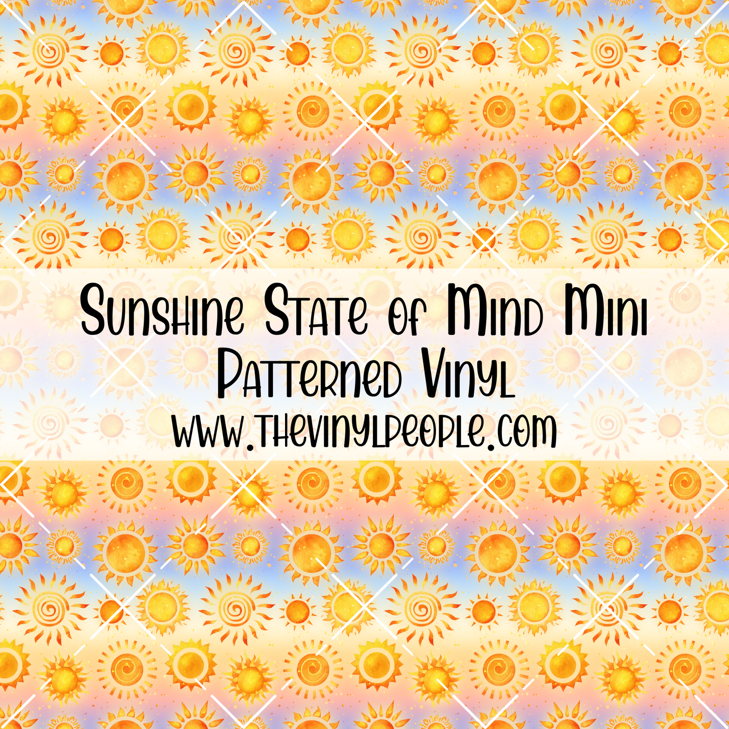 Sunshine State of Mind Patterned Vinyl