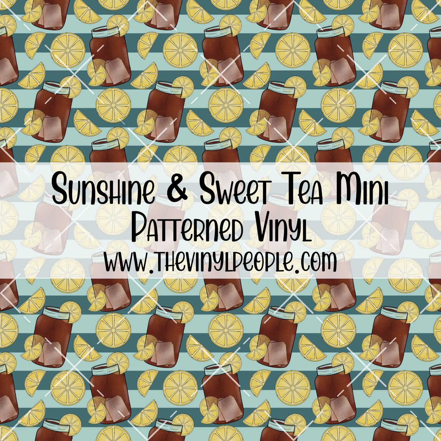 Sunshine & Sweet Tea Patterned Vinyl