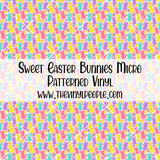 Sweet Easter Bunnies Patterned Vinyl