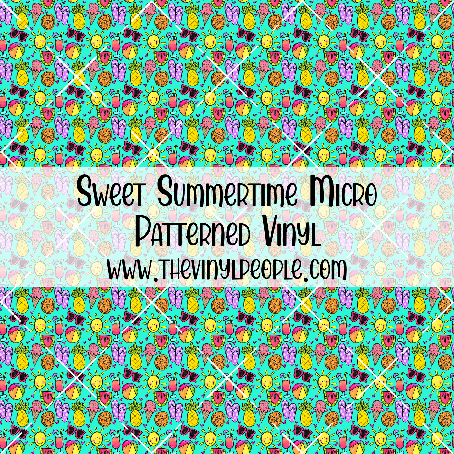 Sweet Summertime Patterned Vinyl